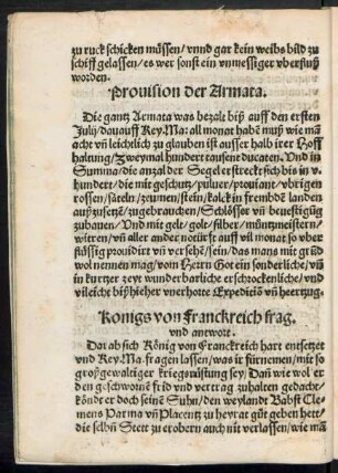 Konigs von franckreich frag. und antwort.