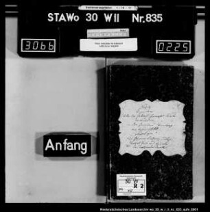Zivilstandsregister Warberg (Kanton Helmstedt)