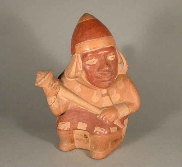 Seated anthropomorphic figure