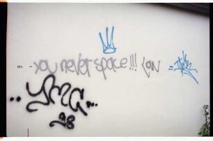 you never space!!!