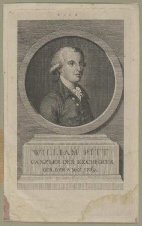 Bildnis des William Pitt