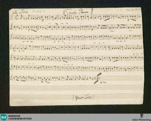 ?Symphonies? - Don Mus.Ms. 2212