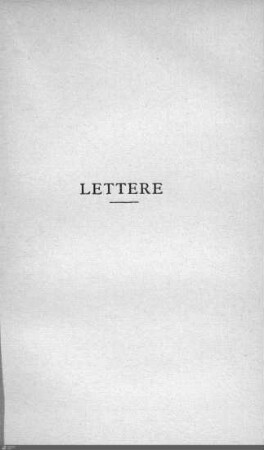 Lettere