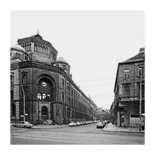 Ehemaliges Postfuhramt, Tucholskystraße, Ecke Oranieburger Straße, Berlin-Mitte