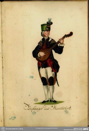 Bergsänger und Hautboisten
