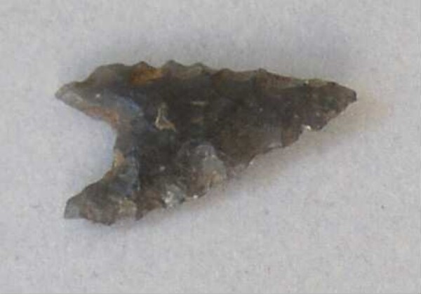 Stone arrowhead