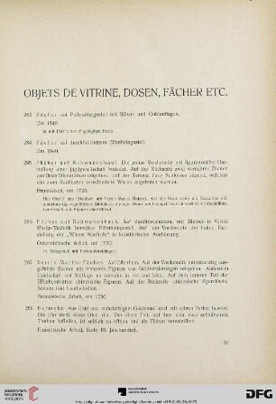 Antiquitäten (Nr. 283-550)