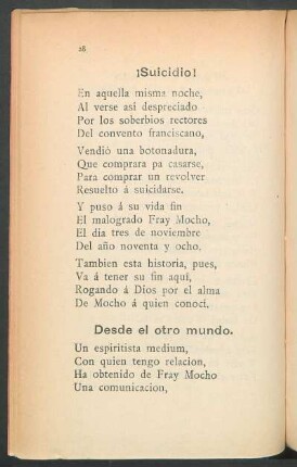 ¡Suicidio!