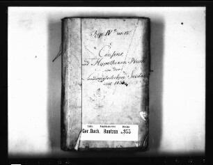Konsens- und Hypothekenbuch für den landvogteilichen Anteil von Seidau