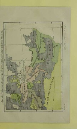 Aus der Völkerwanderung im 5t. u. 6t. Jahrh. hervorgegangene Staaten