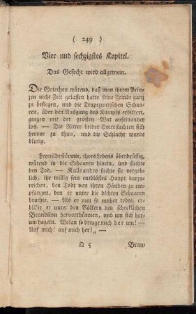 Vier und sechzigstes Kapitel. Das Gefecht wird allgemein.