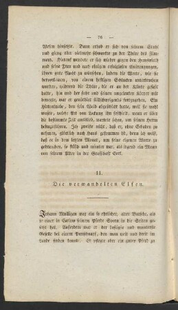 11. Die verwandelten Elfen.