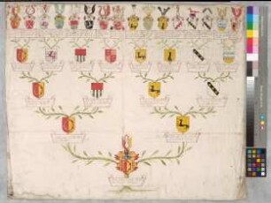 Proband: Wrede, Anna Maria Antonetta von; Vater: Wrede, Ferdinand Karl von; Mutter: Asseburg, Anna Elisabeth Clara Lucia von der: Neuenheerse, Stift