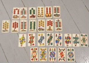 Gesellschaftsspiel (Kartenspiel Deutsches Blatt)