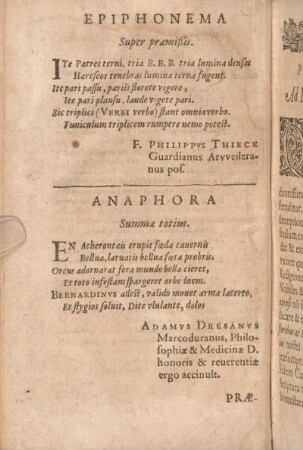 Epiphonema. Anaphora.
