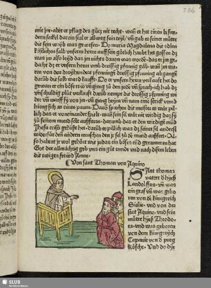 Von sant Thoman von Aquino