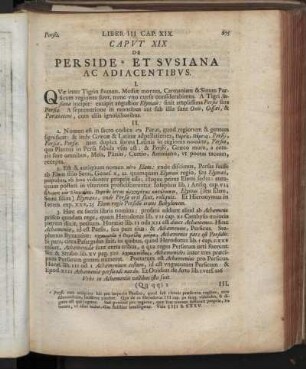Caput XIX. De Perside Et Susiana Ac Adiacentibus