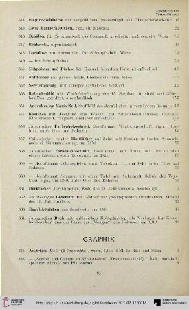 Graphik (Nr. 365-392)