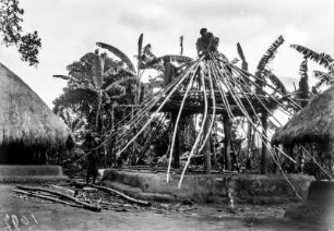 Hüttenbau (Deutsche Indien-Expedition 1926/1929 - 5. Südindien)