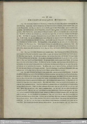 Zweiundzwanzigster Abschnitt