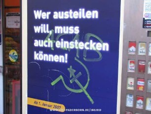 ACAB | {HAMMER UND SICHEL} | {ROTER STERN}