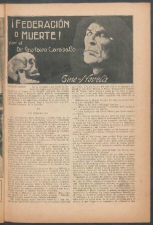 ¡Federación o muerte! - Continuación : Cine-Novela