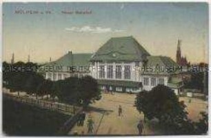 Neuer Bahnhof in Mülheim an der Rhur