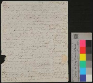 Brief von Achim von Arnim an Clemens Brentano