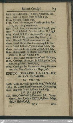Epistolographi Latini Et Gallici Idiomatis