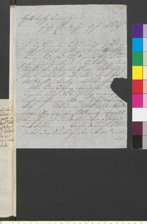 Brief von Nothnagel, Johann Andreas Benjamin an Goethe, Johann Wolfgang von