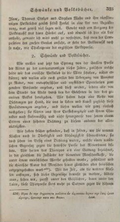 2. Schwänke und Volksbücher