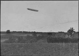 Luftschiff LZ 5 (Baujahr 1908) im Raum Malter - Dippoldiswalde
