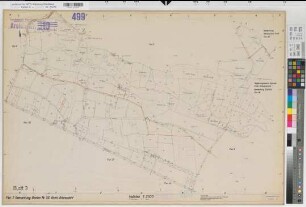Beelen (Beelen), Umlegung Beelen-Axtbachtal, alter Bestand Bl.3 Flur 7