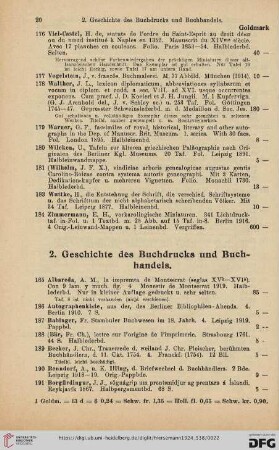2. Geschichte des Buchdrucks und Buchhandels (Nr. 185 - 253)