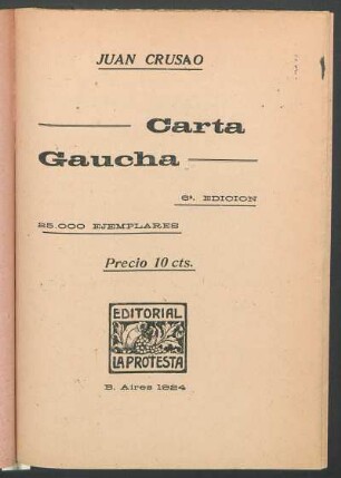 Carta gaucha