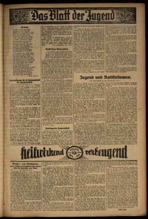 Zweite Ausgabe vom Mittwoch, den 05. August 1931.