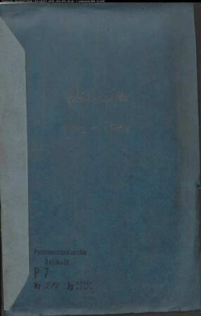 Kirchenbuchduplikate der katholischen Gemeinde St. Ludgerus in Altschermbeck (GHT 1840-1849). (Gemeinde: Altschermbeck, kath. Gemeinde)