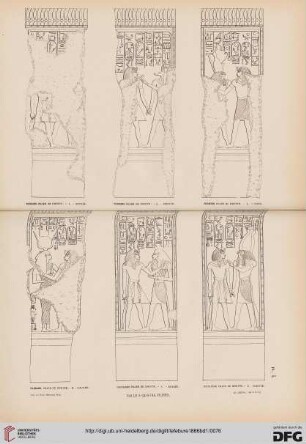 Seconde partie: Planche I - XXVIII