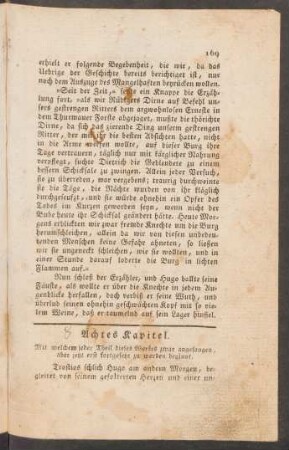 Achtes Kapitel. - Fünfzehntes Kapitel.