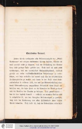 Einleitendes Vorwort