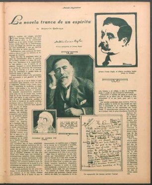 La novela trunca de un espíritu