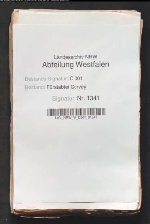 Stadt Höxter ./. Stift Corvey wegen Rekrutenstellung