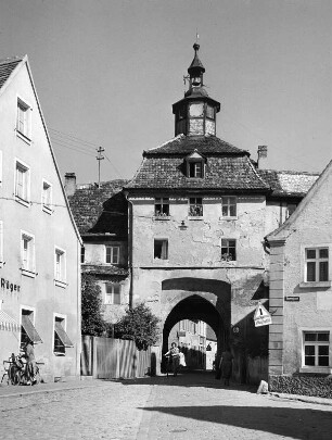 Wassertrüdingen. Oberes Tor