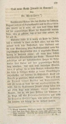 179-200 Das neue Reich Israels in Europa!