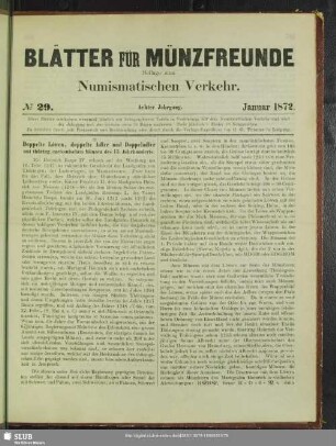8.1872, No. 29 - 32