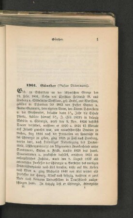 1361. Günther (Gustav Biedermann).