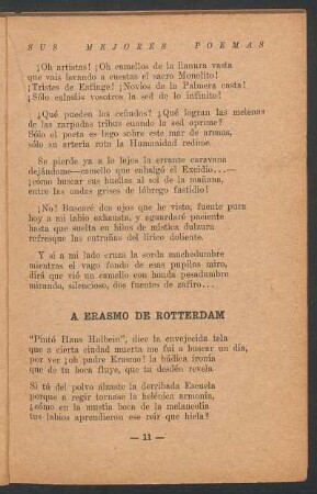 A Erasmo de Rotterdam