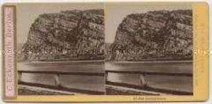 Der Loreleyfelsen - aus der Serie "Die Rheinlande" Bild-Nr 56