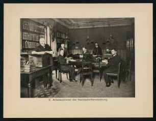 17r-17v, 17. Arbeitszimmer der Handschriftenabteilung.