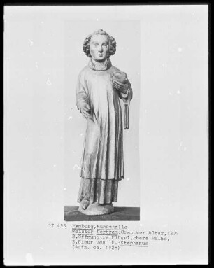 Grabower Altar — rechter Flügel, Innenseite: Heilige und Propheten — Stephanus